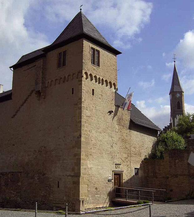 [Translate to Nederlande:] Ansicht Schloss Veldenz